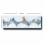 Wallity Cuadro Decorativo en Lienzo 30x90 cm 3090NISC-007